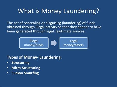 Red Flags Of Money Laundering