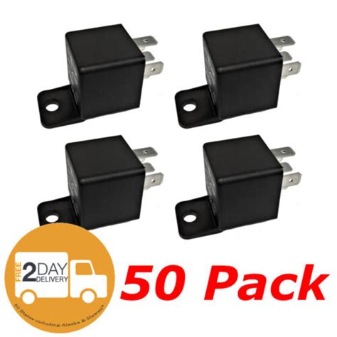 12v 30 40a Spdt Bosch Style Automotive Relays 50pack 12 Volt