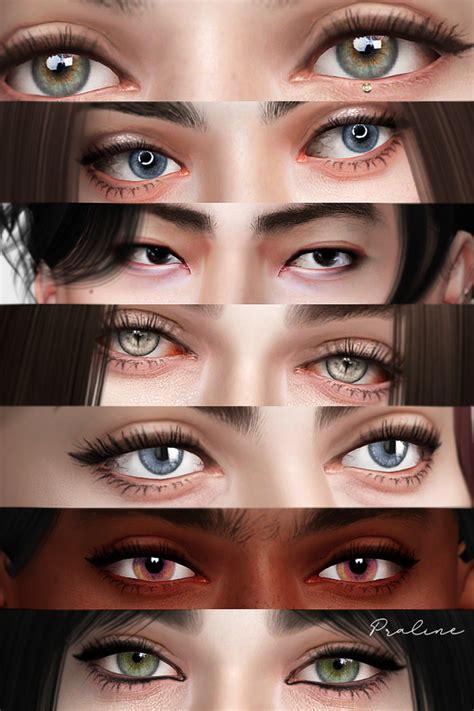 Sims 4 Ccs The Best Hellion Eyes By Pralinesims Images And Photos Finder