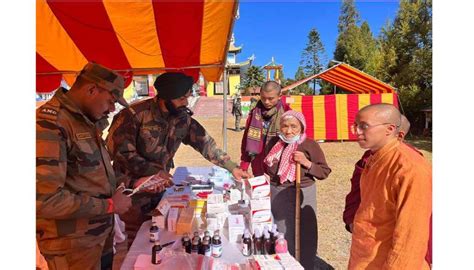 Indian Army Organises Multi Speciality Medical Camp At Rupa India