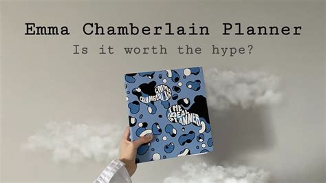 Emma Chamberlain Planner Review Lifestyle Planning Youtube