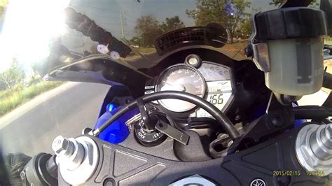 Every wire and switch is all been converted to a 2003. Yamaha R1 ...Gear 1 2 3 4... - YouTube