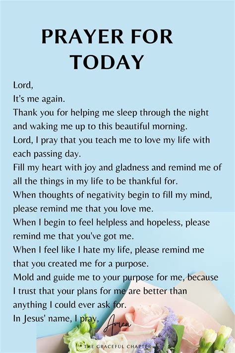 Prayer For Today Prayer For Today Powerful Morning Prayer Prayers