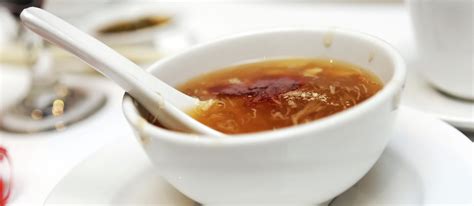 Shark Fin Soup Traditional Fish Soup From Guangdong China