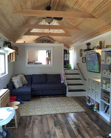 01 Clever Tiny House Bedroom Design Ideas In 2020 Tiny House Bedroom