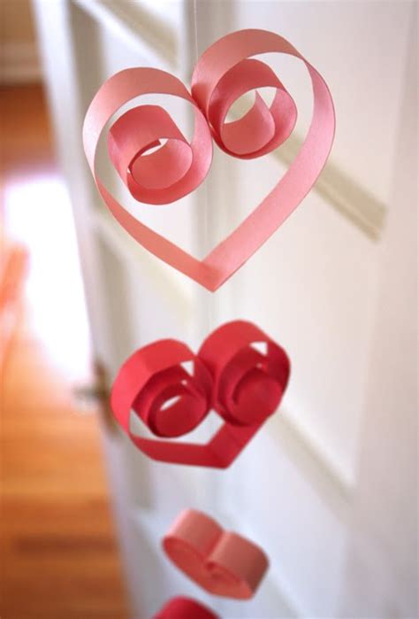 Paper Heart Garland How About Orange
