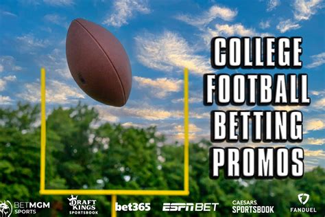 College Football Betting Promos Snag 4050 Bonuses From Espn Bet More
