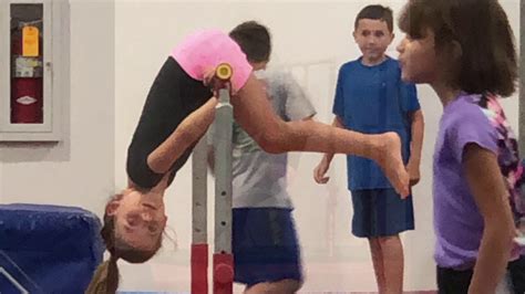 Raegans First Gymnastics Class Youtube