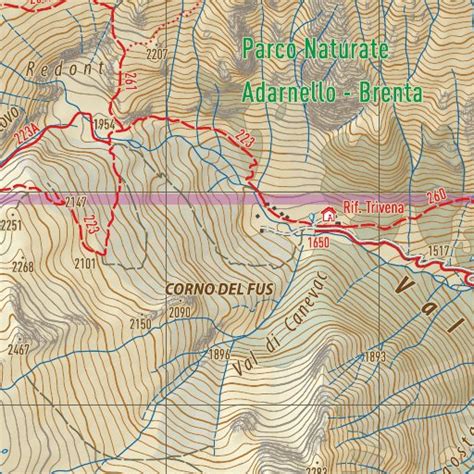 14 Cima Di Valbona Map By Geoforma Fze Avenza Maps Avenza Maps