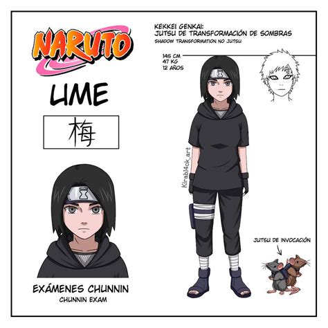 Naruto Oc Ume Sheet By Kirabl4ck On Deviantart