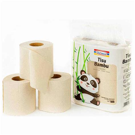 Indomaret Bamboo Toilet Tissue 3ply 4s Klik Indomaret