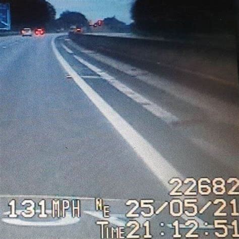 Banned Driver Caught Speeding In Football Boots On Motorway Bbc News