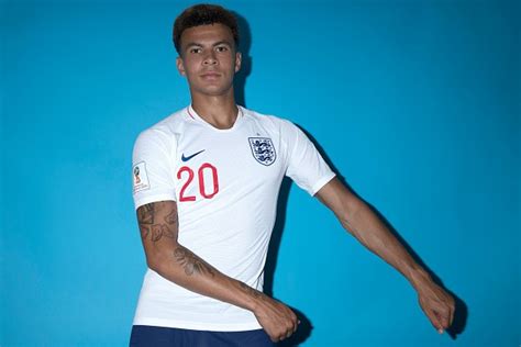 World Cup 2018 Dele Alli Is Flossing In His Official England Photo And
