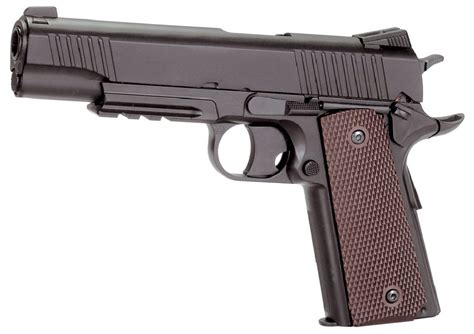 M1911 M45a1 Cqbp Kraftig Co2 Pistol Med Metal Slæde Billigleg
