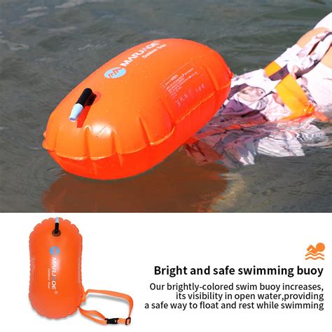 Buoy Swim Inflated Upset Open Water Flotation Sea Safety For Pool Safe