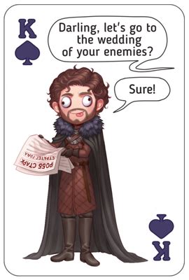 Robb Stark by ZellaRoss | Game of thrones cards, Game of ...