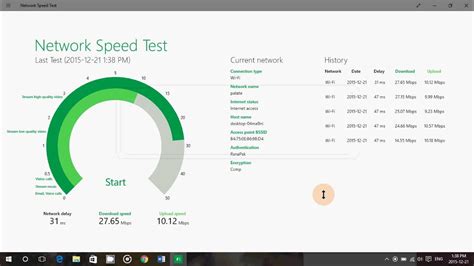 Quickly and easily test your internet connection with free apps from speedtest—any time, on any device. Windows 10 Internet Network speed with network speed test ...