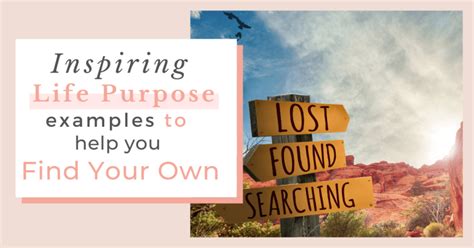 Inspiring Life Purpose Examples To Help You Find Your Own • Lifestyle