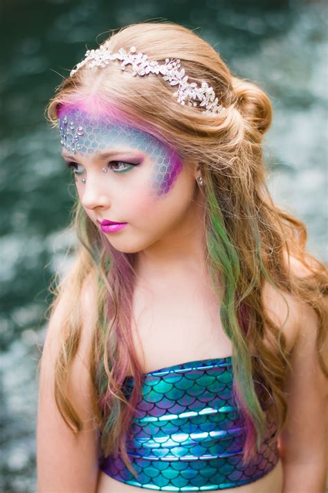 Mermaid Photoshoot Mermaid Makeup And Hair Costume De Sirène Maquillage Sirène Deguisement Sirene