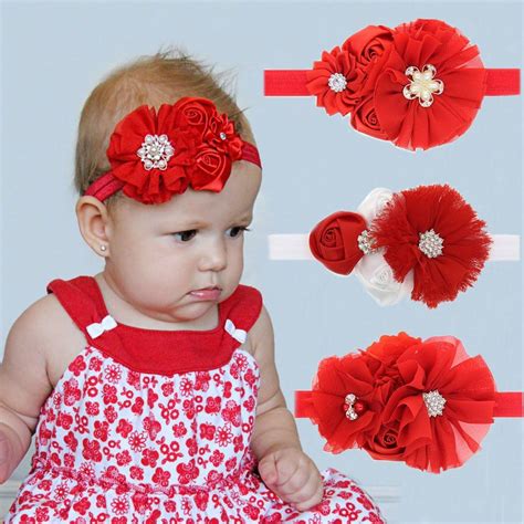 Cute Baby Girl Headband Hair Ribbon Band Accessories Flower Headwear Ff