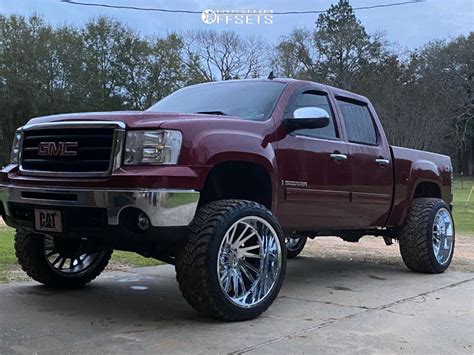 2009 Gmc Sierra 1500 With 24x14 72 Tuff T2a And 35135r24 Amp Mud