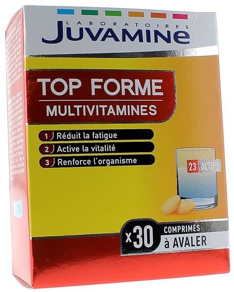 Top Forme Multivitamines Juvamine Comprim S Avaler
