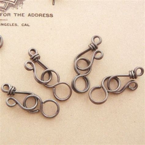 21 Great Handmade Clasps For Jewelry Making In 2020 Wire Jewelry