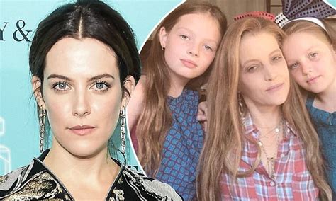 riley keough shares photo of lisa marie presley with twins daily mail online