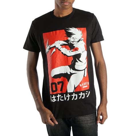 Naruto Naruto Kakashi Mens And Big Mens Graphic T Shirt