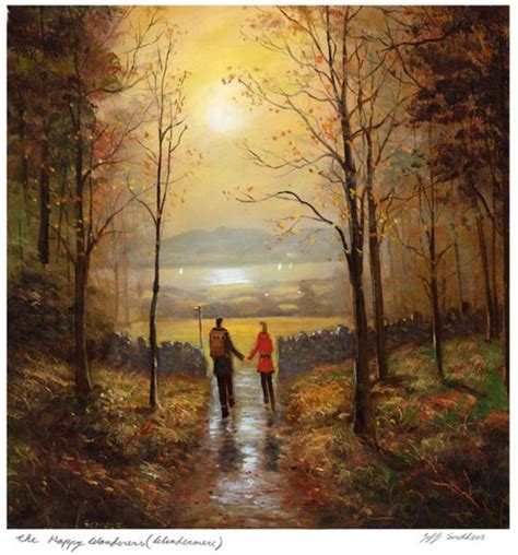 The Happy Wanderers Windermere Landscape Art Painting Paintings