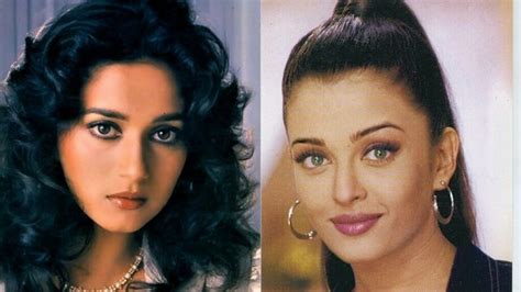 Pretty Eyes Gorgeous Lips Madhuri Dixit Vs Aishwarya Rai Which 90s