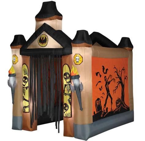 Haunted Tunnel Airblown Decorations And Props Halloween Outdoor