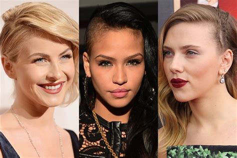 Are You Punk Enough Celebrity Half Shaved Hairstyles To Inspire
