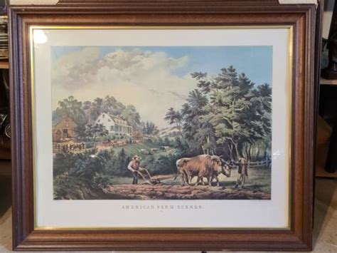 American Farm Scenes No1 Spring 1853 Currier And Ives Ffpalmer