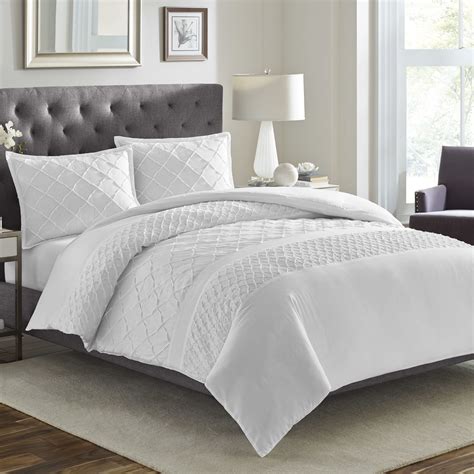 White Textured Duvet Covers Comforter Sets Twin Comforter Sets