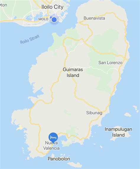 Guimaras Map Philippines