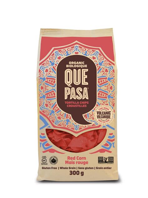 And even though carnival food is not my family's usual fare, warm weather brings it to mind. Que Pasa Organic Red Corn Tortilla Chips | Walmart Canada