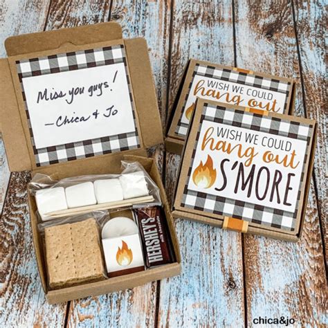 Mini Smores Kit Party Favor Chica And Jo