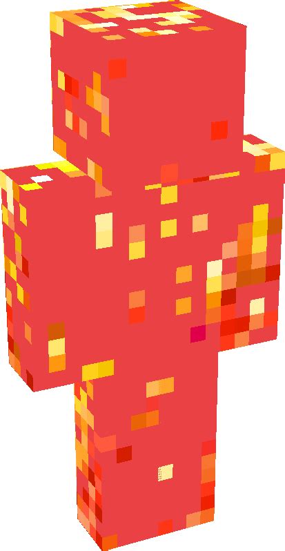 Lava Man Minecraft Skin Tynker