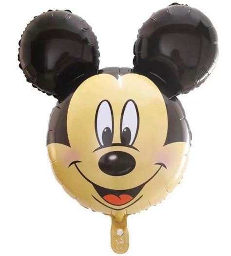Mickey Mouse Ballon Mickey Mouse Disney Ballon 78 X 65 Cm