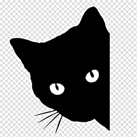 Black Cat Face Clipart Black Cat Clipart Transparent Png Clip Art