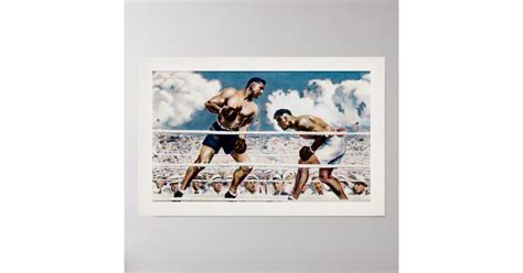 Vintage Jack Dempsey Vs Jess Willard 1919 Poster Zazzle