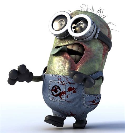 Zombie David Minion Rotten Minions Minions Wallpaper Despicable Me