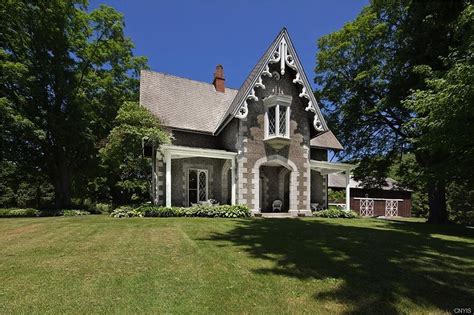9 Bedroom 1850 Gothic Revival New York Farmhouse With 143 Acres Lists