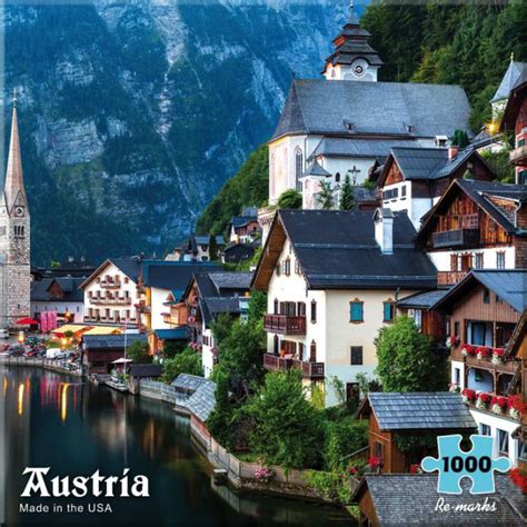Austria 1000 Piece Jigsaw Puzzle 681410720001 Item Barnes And Noble