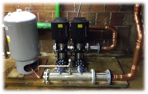 What do water booster pumps do? Hydro-Pneumatic Tank For Domestic Water Booster System ...