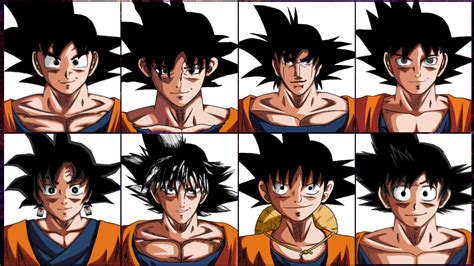 I Tried Drawing Goku In 8 Different Anime Styles Rdragonballsuper
