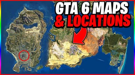 GTA 6 Possible Map Locations! *NEW*  YouTube