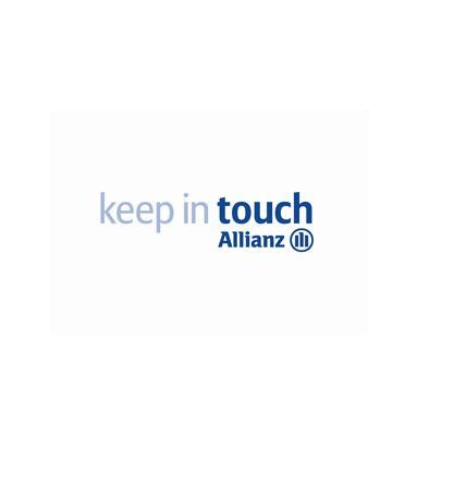 Splendid slogans can attract more customers and increase profit. insurance ad slogan Keep-in-touch allianz | Creative Ads and more...