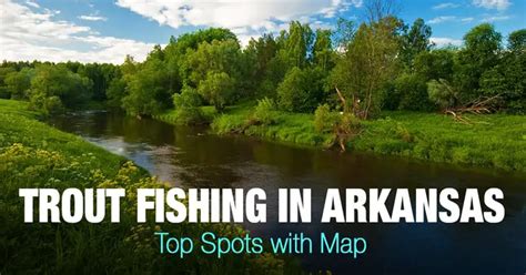 Trout Fishing In Arkansas Ar Top Spots With Map Outdoors Cult